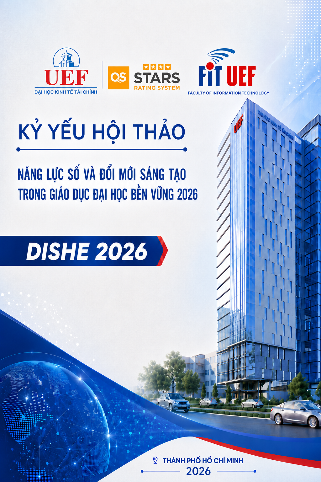 Bìa kỷ yếu Hội thảo DISHE 2026